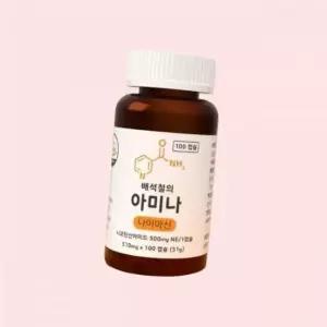 비타민B3 배석철의 아미나 나이아신 500mg 100캡슐 1개 4453270