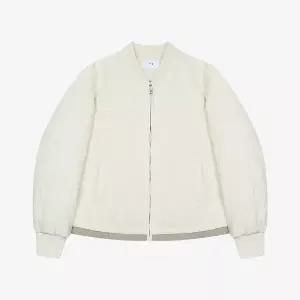 [롯데백화점]씨 물결 퀼팅 셔링 블루종 - SKMAB2164