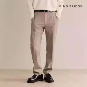 (택가 79,900원)마인드브릿지 테이퍼드투톤밴딩팬츠_4colors