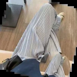 여성정장바지 플리츠 밴딩바지 주름바지 고무줄팬츠 츄리닝 데일리