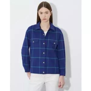 [올리비아로렌]레귤러 체크 셔츠 VVCNL4S2261