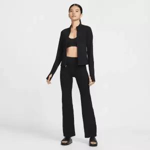 [나이키]레깅스 WQS II5224-010 젠비 여성 하이웨이스트 플레어 노 프론트 심 레깅스