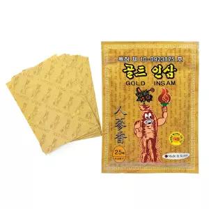 조아 골드인삼파스 한방패드 붙이는파스 25매x10팩 총 250매