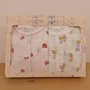 [밍크뮤](마산점)[26년SS출산선물] PK)도트베리7부내의&보타닉플라워반팔내의세트(36370-054-13*36370-0...