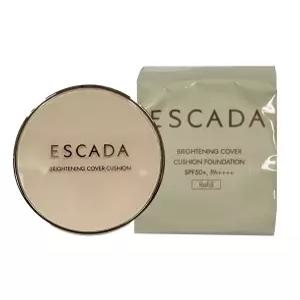 팩10장/에스까다 브라이트닝커버 쿠션 파운데이션/리필포함