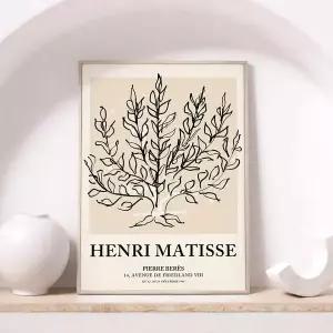 [아트밀]명화 그림액자 포스터 61종 - 02 마티스 생명의나무