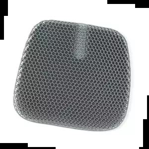 여름용방석 논슬립 메쉬 커버 U형 그레이 허니콤 벌집 쿨 방석