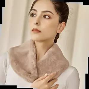 겨울방한용품 수면 어깨 방한 워머 어깨조끼 보온 털워머