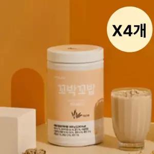 꼬박꼬밥 미숫가루 단백질 쉐이크 대용량 600g X4개