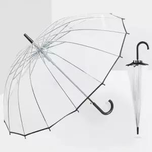 16K 투명 비닐 우산 장우산 단체 답례품 골프