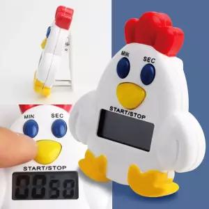 꼬꼬 디지털 타이머 집게 자석 쿠킹타이머 스톱워치 타이머 주방타이머