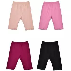 속반바지 무릎까지 좋은 길이감 기모 레이스 5부 속바지