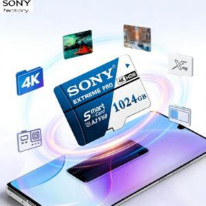 SONY 1024GB 메모리 카드 U3 256GB SD 마이크로 TF 시네마급 RED 카메라8K 영화 스튜디오 및 열화상용