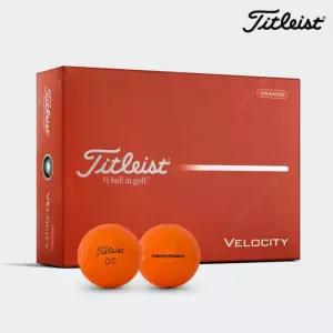 타이틀리스트 2026 벨로시티 골프볼 [오렌지/2피스]