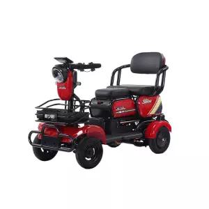 일렉휠스 사륜 전동 전기 전동차 노인 4륜 어르신 선물 효도  스쿠터 부모님 네발