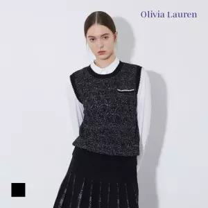 [올리비아로렌] 멀티컬러 배색 VEST_VOCBN4S1121