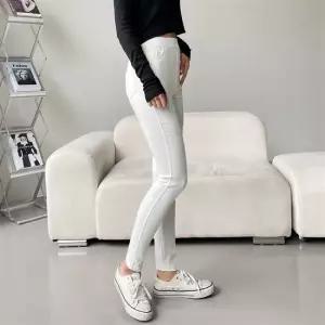 베론 스판 밴딩 스키니 팬츠 반하이웨스트 편한 바지