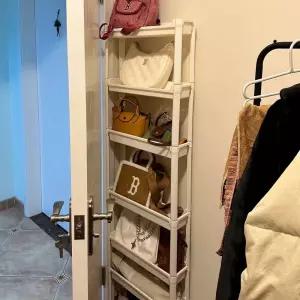 문뒤 틈새수납선반 가방정리 문걸이 슬림포켓벽걸이