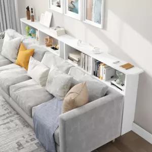 쇼파뒤 책장 소형 수납장 블 창가 틈새 화이트