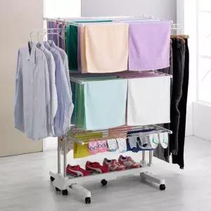 프리미엄 6단 빨래건조대 더블라인