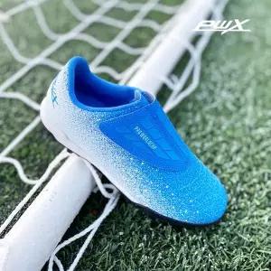 [보리보리/프로월드컵]PWX키즈 주니어 드리블 아동풋살화 축구화 블루