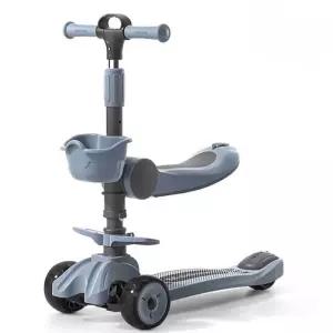 삼륜 킥보드 세발 퀵보드 성인용 경량 휴대용 수동 길이조절 씽씽카