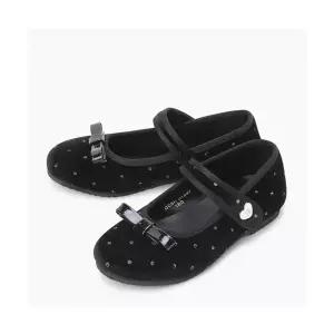 매장정품 베네통 BENETTON BENETTONKIDS 벨벳 리본 플랫_QCSH01541BK QCSH01541BK 607542