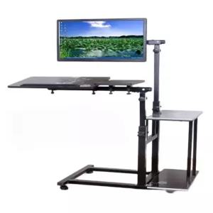 침대 거치대 모니터암 스탠드 데스크암 이동식 선반 태블릿 책상 모니터 각도조절