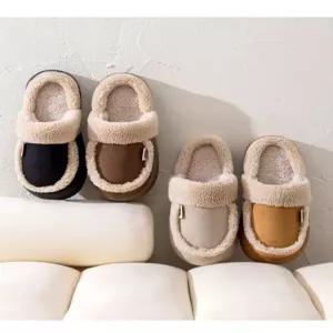 통굽 털슬리퍼 방한 슬리퍼 실내 실외 편안한 슬리퍼 따뜻한 털슬리퍼 겨울슬리퍼 패션 귀여운 선물