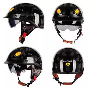 스쿠터반모헬멧 블루투스오토바이헬멧 경량반모 안전반모 겨울반모 귀덮