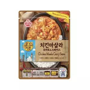 오뚜기 오즈키친 치킨마살라 토마토 앤 스파이스 180g x 6개