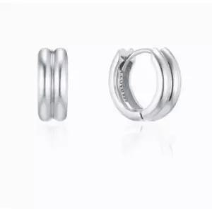[로이드][실버 925] 더블링 원터치 귀걸이 (S) LLES25216S_s