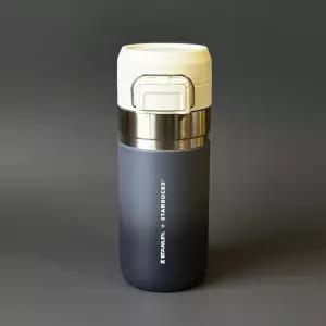 스타벅스 SS 캠퍼스 그레이 퀵고 보온병 473ml