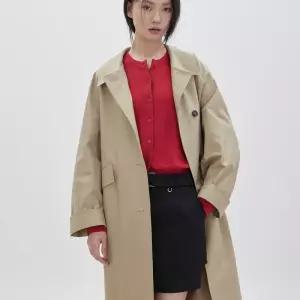 주크 [정상가 399,000]쥬크 하이넥 루즈핏 트렌치코트 Z261MSI001