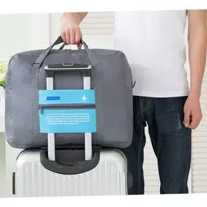 캐리어 결합 가방 접이식 기내용 휴대용 여행용 보조 가방 대용량 짐가방 경량 소프트 다용도 데일리