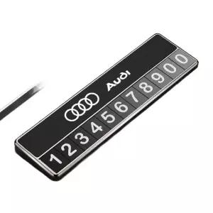 아우디 주차 번호판 그레이 A3A4LA6LQ3Q5LQ2L 휴대폰 전화 번호