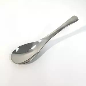 스텐304 우동 스푼 도자기 숟가락 수저 시리얼 스푼 국물스푼