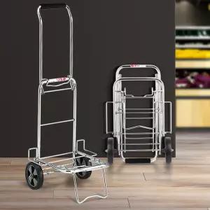 접이식 핸드 카트 경량 휴대용 쇼핑카트 이동식 바퀴 시장 바구니 캠핑 웨건 손수레 캐리어