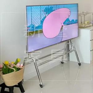 스텐 티비 거치대 모니터 무빙 플로어 선반형 이젤형