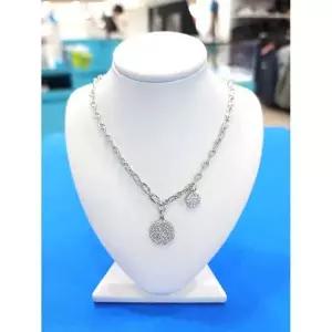 [하프클럽/로뎀 주얼리]로뎀 세이브존05 Premium 스와로브스키 투원 목걸이(화이트)1 RRDA24020067