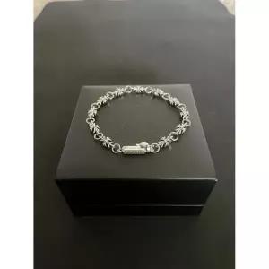 미국 아이코닉한 크롬하츠 스테인리스 스틸 CH 플러스에서 영감을 받은 브레이슬릿 406688813131