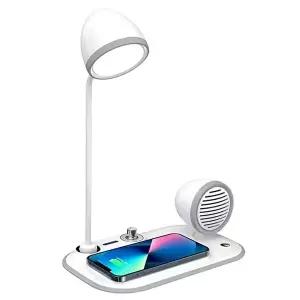 컴우드 LED 스탠드 피콜로 3IN1 15W 무선충전 겸용 블루투스 스피커 (CW-CSL500) (KYR-WFJAPF1)