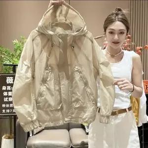 야구 자켓 재킷 점퍼 베이스볼 바시티 스타디움 캐주얼 여성 대형 4XL 선 스크린 후드 지퍼 숏 아웃웨어 봄