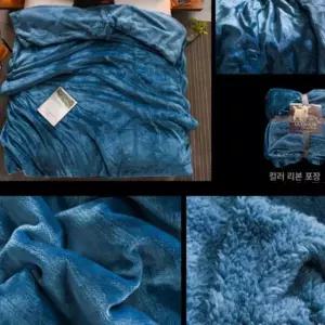밍크 부들부들 특대형 극세사 차박 킹사이즈 담요