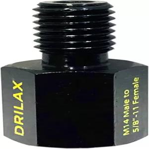 Drilax M4 남성에서 5/8- 여성 앵글 그라인더 어댑터 - 다이아몬드 코어 비트 연마 패드 휠을 유럽-북미