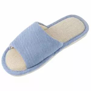 [라일리] Rly 쿠션 실내화 255 260 블루 사무실슬리퍼 실
