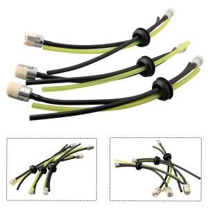 3pcs 연료 필터 가스 탱크 그로멧 그로메트 벤트 호스 GT200 SRM2100 트리머 송풍기 미세 조정