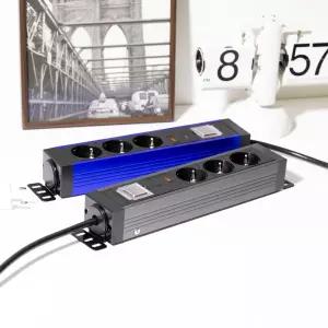 파워존 4000W 서버탭 고용량 알루미늄 멀티탭 서지보호 전기코드 콘센트 파워탭 2구 3구 4구 6구 8구 10구