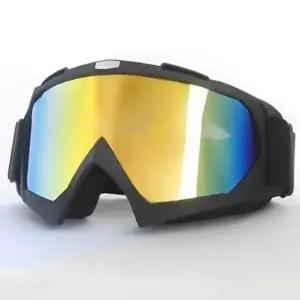 사이클링 고글 남녀공용 스포츠 자전거 아웃도어 고글 미러 오토바이 프레임 방진 착용 안면 커버 충격