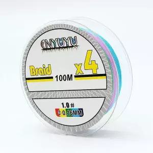 [콩심팥심]스트롱 4합사 낚싯줄 1호 100m PE라인 오색합사줄 PE